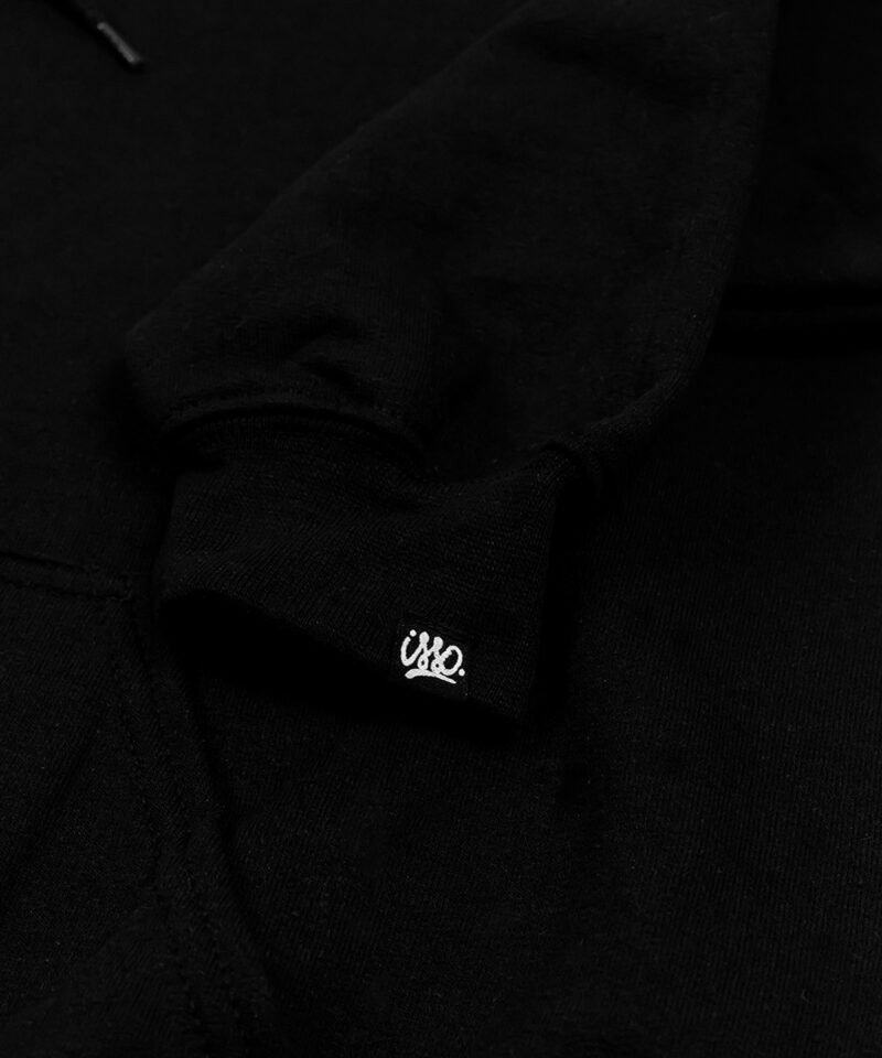 isso hoodie essential black