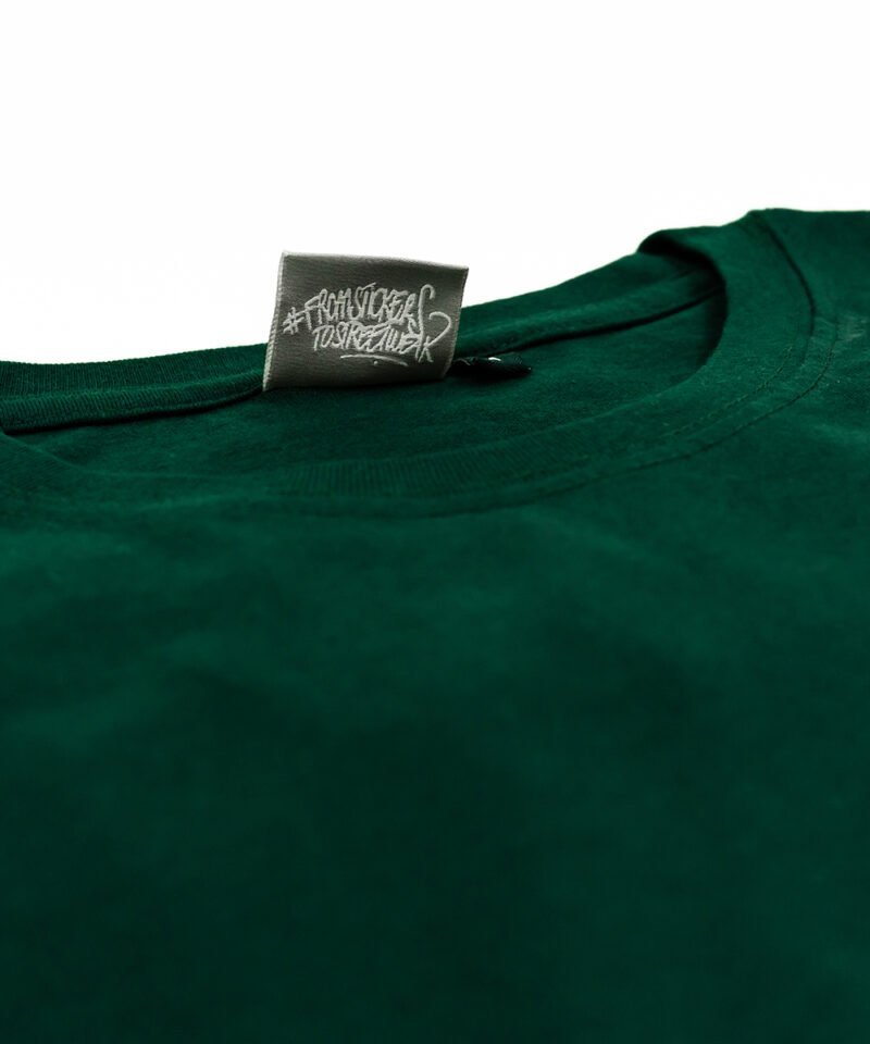 isso essential t-shirt jungle green